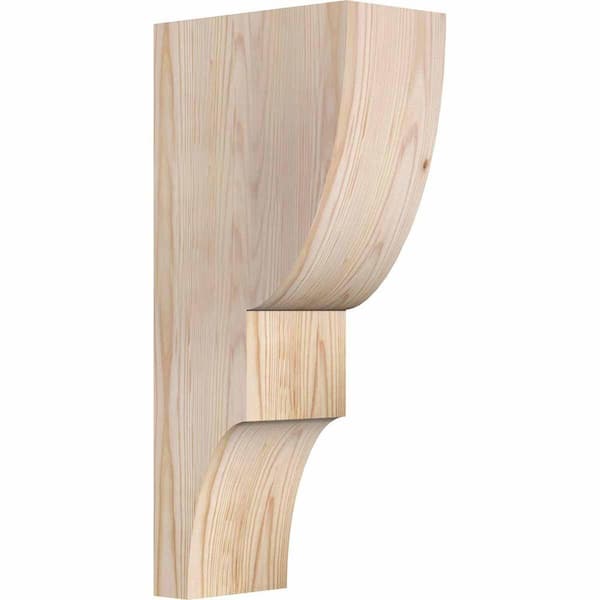 Ekena Millwork 5-1/2 in. x 10 in. x 22 in. Douglas Fir Ridgewood Smooth Corbel