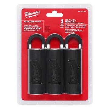 Milwaukee M18 FUEL QUIK-LOK Attachment Hook (3-Pack) 49-16-2785