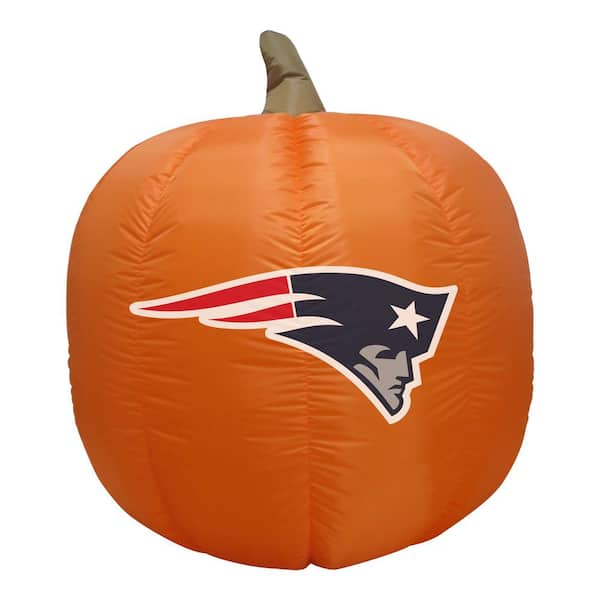 NFL 4 ft. New England Patriots Inflatable Pumpkin