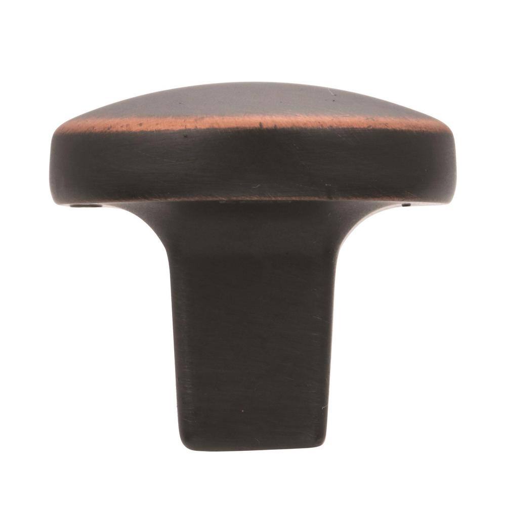 Oil Rubbed Bronze Round Cabinet Knob with Mounting Hardware