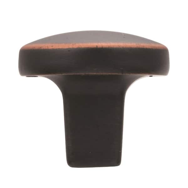 Forgings 1-1/4 in. (32mm) Classic Oil Rubbed Bronze Round Cabinet Knob