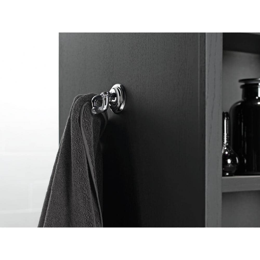 Vibrant Gold Double Wall Mounted Robe Hook