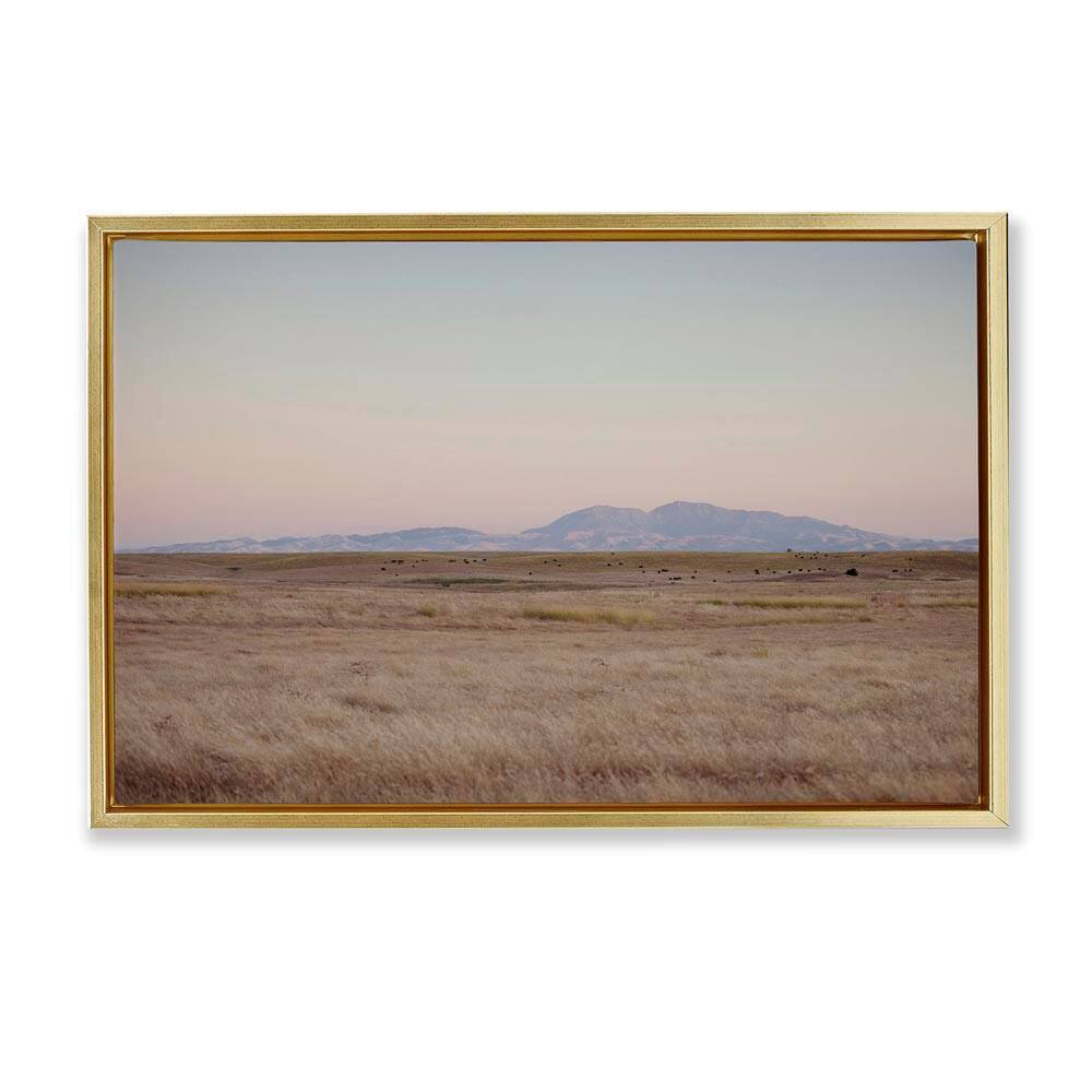 Grizzly Island View by Crystal Lynn Collins Gold Floater Frame Nature Graphic Art Print 17 in. x 25 in. price history on PriceWatchPro