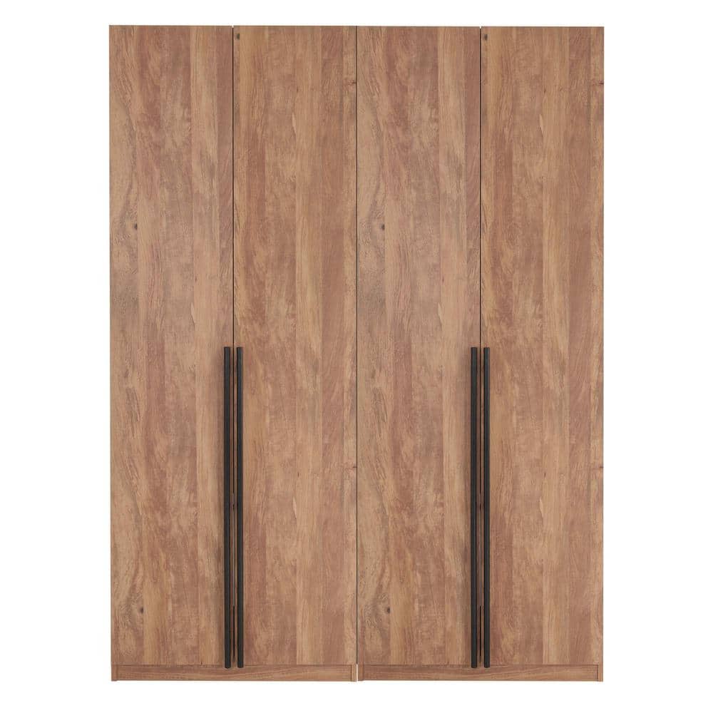 Reviews for Manhattan Comfort Lee Golden Brown 63 in. 2Piece