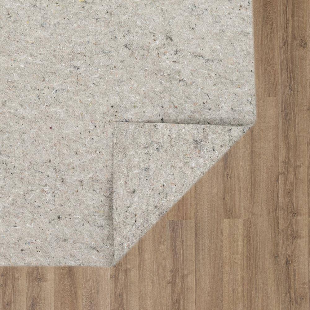 Gray 108" x 72" Felt Cushioning Rug Pad