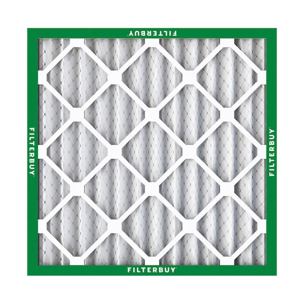 Filterbuy 24x24x2 Pleated Air Filter – MERV 8 Rating – For HVAC, AC & Furnace Systems (Pack Of 2–12)
