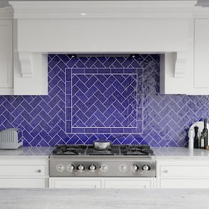 Viva Azul 3 in. x 6 in. Ceramic Wall Tile (4.16 sq. ft./Case)