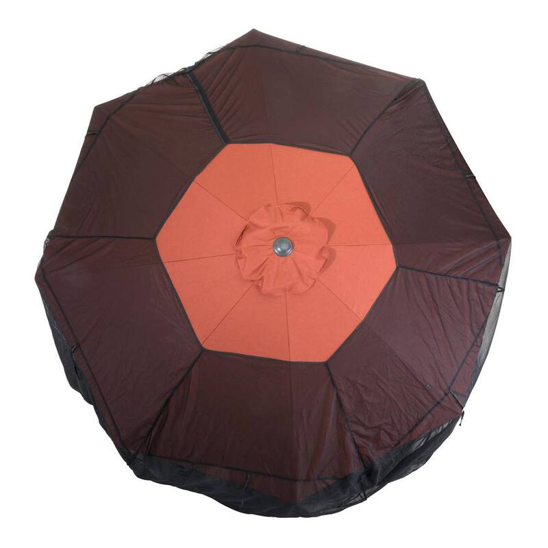 Patio Umbrella Insect Net Canopy
