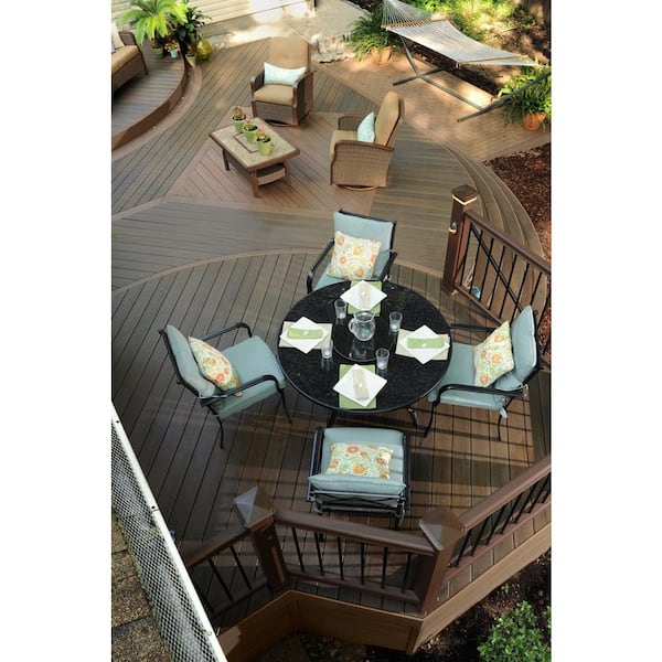 Composite Legacy 5/4 in. x 6 in. x 16 ft. Square Mocha Composite Deck Board (Actual: .94 in. x 5.36 in. x 16 ft.)