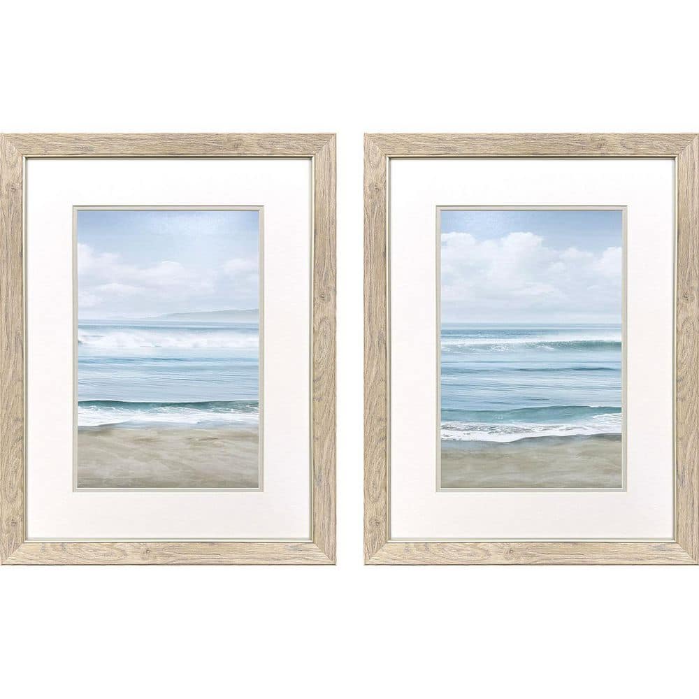Calascibetta 2-Piece Framed Coastal Art Print 27 in. x 21 in. price history on PriceWatchPro