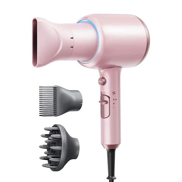 【k】ドライヤー Wudkey 1875-Watt Fast Drying Blown Away Ionic Hair Dryer in Pink