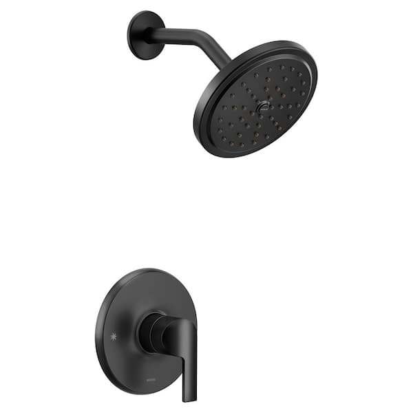 MOEN Doux M-CORE 3-Series 1-Handle Eco-Performance Shower Trim Kit in Matte Black (Valve Not Included)