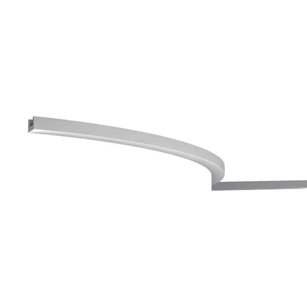 ORAC DECOR 1-1/8 in. x 3/4 in. x 78-3/4 in. Primed White Plain Flexible ...