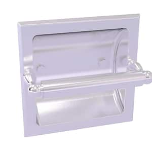 Regal Recessed Toilet Paper Holder in Satin Chrome