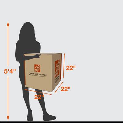 Heavy Duty Extra Large Moving Boxes Moving Supplies The Home Depot