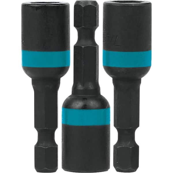 Makita ImpactX 5/16 in. x 1-3/4 in. Modified S2 Steel Magnetic Nut Driver (3-Pack)