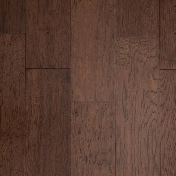 ASPEN FLOORING Holland Hickory 3/8 in. T x 6.5 in. W Tongue and Groove Light Distressed Engineered Hardwood Flooring (43.6 sqft/case)