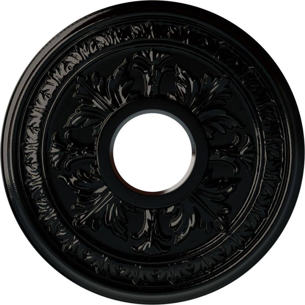 1-1/2 in. x 15-3/8 in. x 15-3/8 in. Polyurethane Baltimore Ceiling Medallion, Black Pearl price history on PriceWatchPro