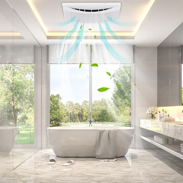 110 CFM Ceiling Mount Bathroom Exhaust Fan Exhaust Ventilation Fan