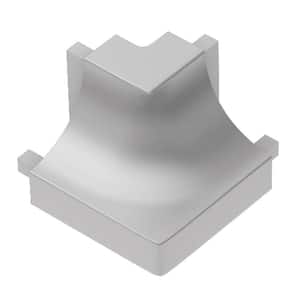 Dilex-AHK Satin Anodized Aluminum 1/2 in. x 1 in. Metal 90 Degree Square Outside Corner