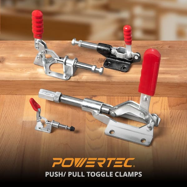 300 lb. 302F Push/Pull Quick-Release Toggle Clamp (4-pack)