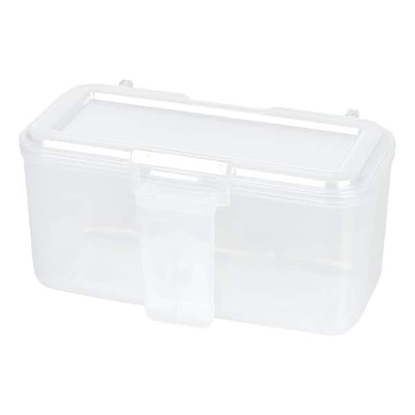 IRIS Large Portable Utility Storage Case in Clear 588731 - The Home Depot