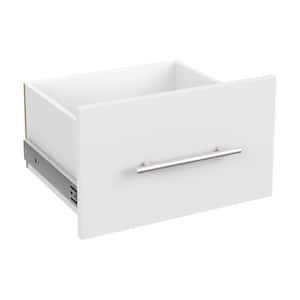ClosetMaid Style+ 10 in. x 25 in. White Modern Drawer Kit