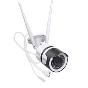 1080p Outdoor Smart Wi-Fi Wireless Security Camera with PIR Motion Detection, Remote Access