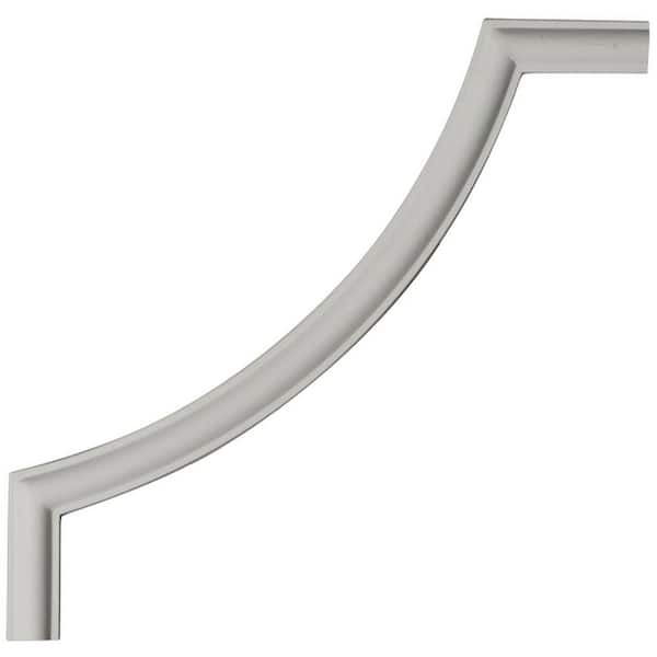 3/8 in. x 10 in. x 10 in. Urethane Traditional Panel Moulding Corner (Matches Moulding PML00X00TR)