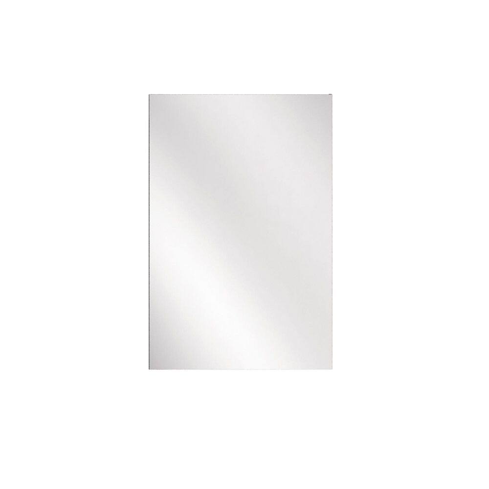 20 in. W x 30 in. H Rectangular Frameless Aluminum Medicine Cabinet with Mirror and Soft-Close Hinges price history on PriceWatchPro