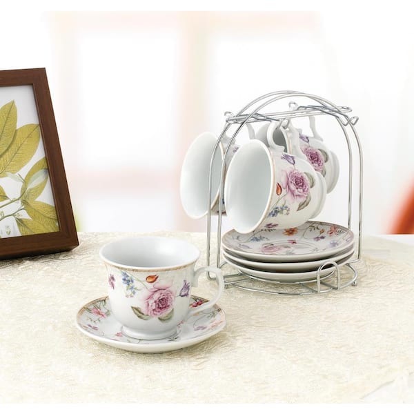 Vintage Crystal Tea Cup Set – Rose Hill Boutique