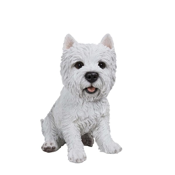 HI-LINE GIFT LTD. White Terrier Sitting