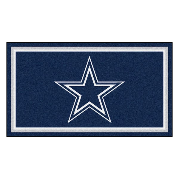 FANMATS NFL - Dallas Cowboys 3 ft. x 5 ft. Ultra Plush Area Rug