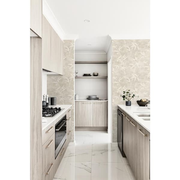 Warmstone Honshu Bamboo Paper Unpasted Wallpaper Roll (56 sq. ft.)