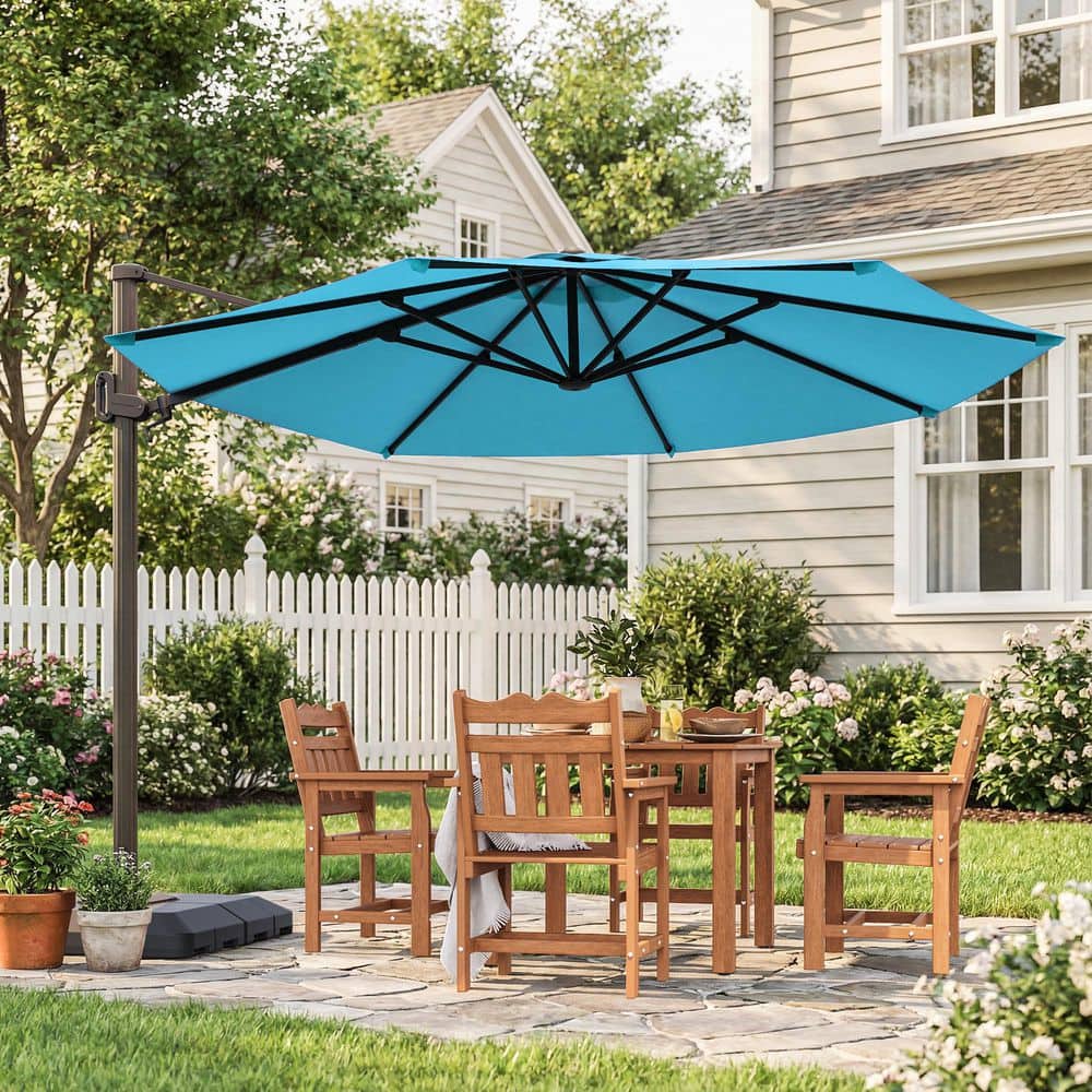 11 inch patio umbrella GRAND 11FT Cantilever Patio with Base it effortlessly complements any patio furniture 11' Umbrellas | Patio Umbrellas