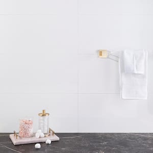 Essential White 12 in. x 24 in. Polished Ceramic Wall Tile (15.49 sq. ft./Case)