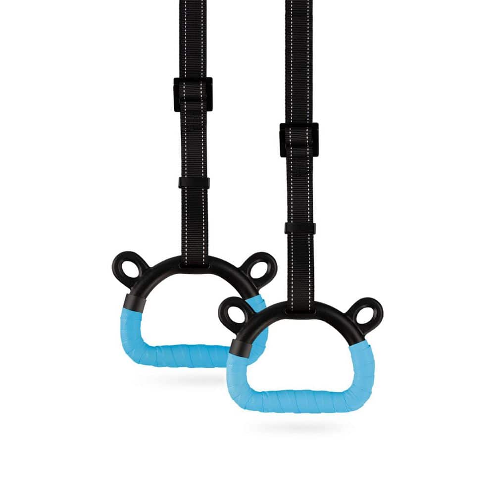 240 in. Gymnastic Rings with Adjustable Straps for Kids Exercise, Load Bearing 220 lb. Trapeze Bar price history on PriceWatchPro