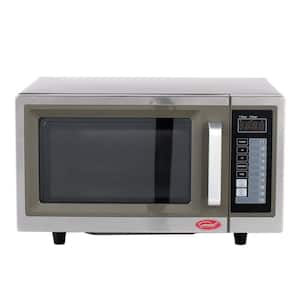 20 in. W 1.0 cu. ft. Space Stainless steel with Digital Touch Pad Control, 1000-Watt Commercial Microwave