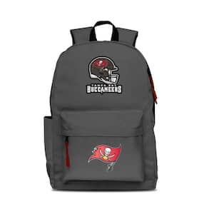 17 in. Gray Tampa Bay Buccaneers 2-Logo Campus Laptop Backpack