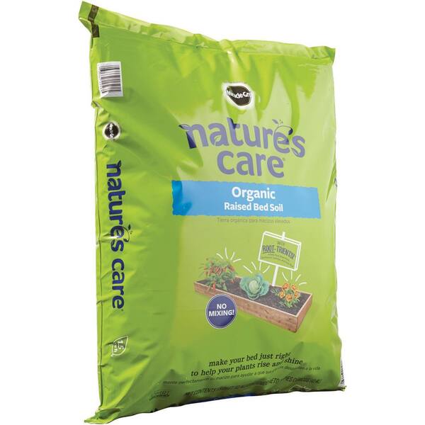 Miracle Gro Nature S Care 1 5 Cu Ft Raised Bed Soil 72259120 The Home Depot