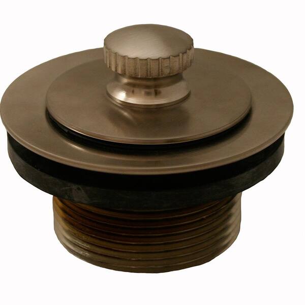 JONES STEPHENS 11/2 in. Friction Lift Bath Tub Drain with 17/8 in. O