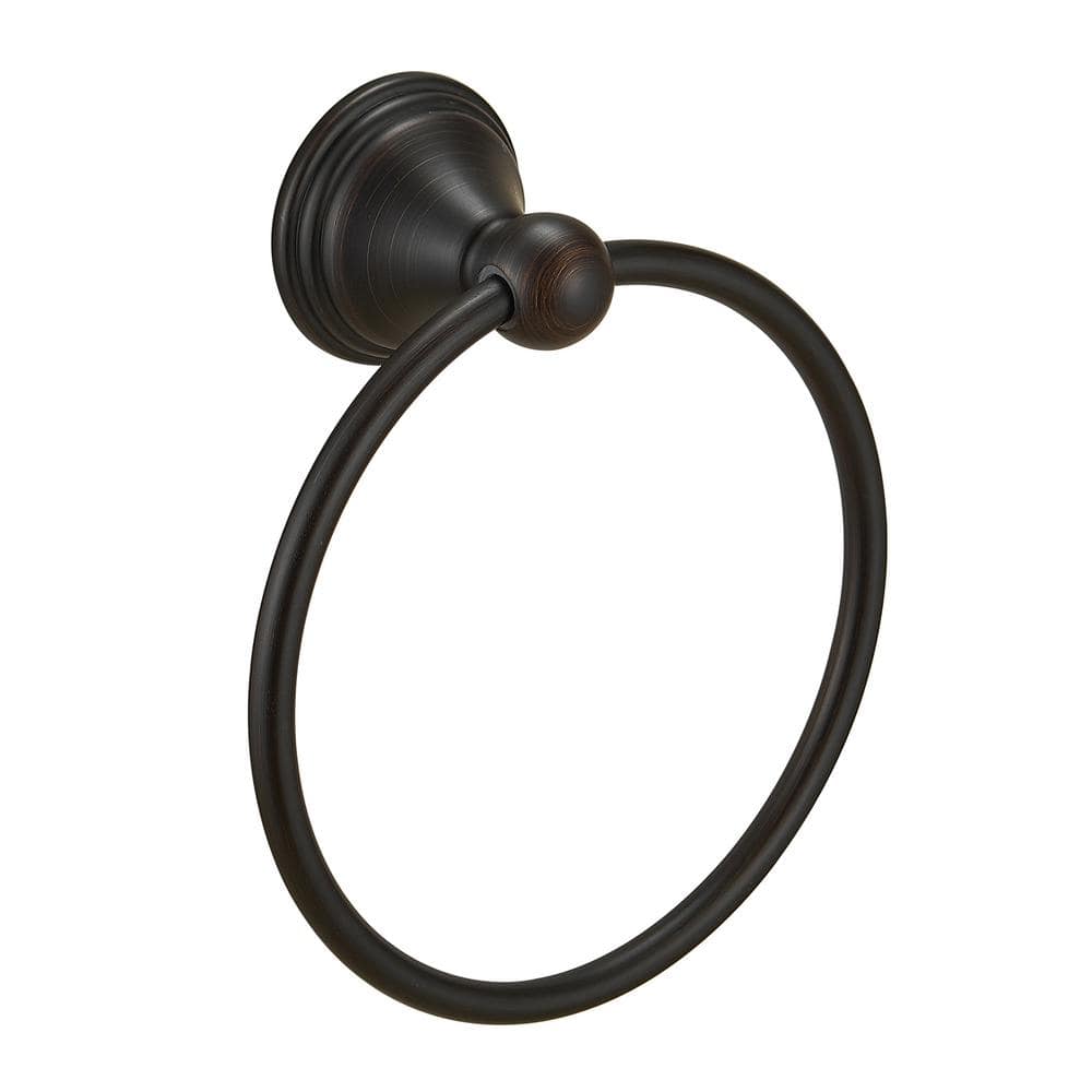 BWE Traditional Wall Mounted Towel Ring Bathroom Accessories Hardware in Oil Rubbed Bronze TR004