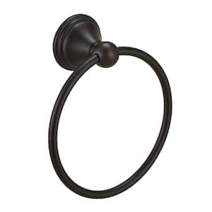 Traditional Wall Mounted Towel Ring Bathroom Accessories Hardware in Oil Rubbed Bronze
