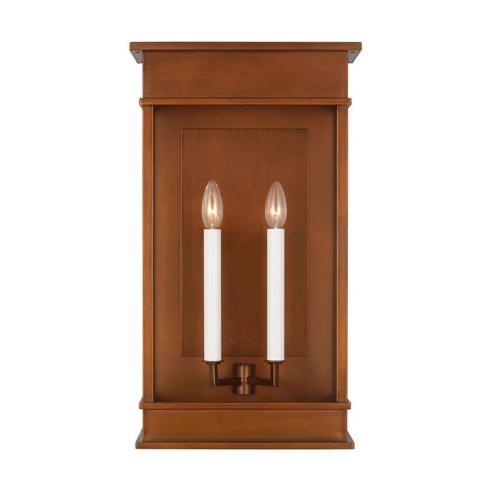 Cupertino 22.75 in. H Natural Copper Outdoor Hardwired Extra Large Wall Lantern Sconce with No Bulbs Included price history on PriceWatchPro