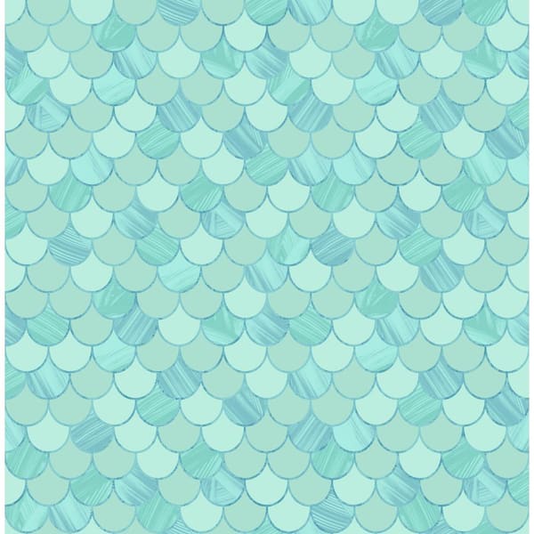 Seabrook Designs Catalina Scales Paper Strippable Roll (Covers 56 sq. ft.)