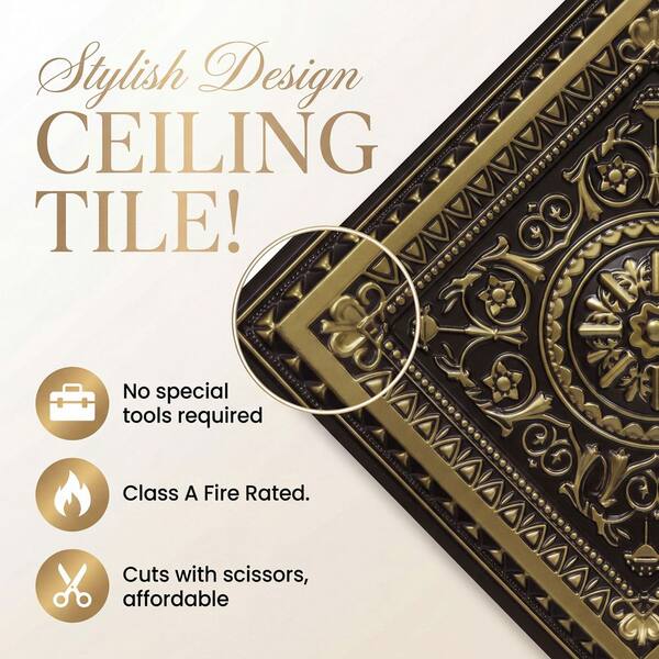 FROM PLAIN TO BEAUTIFUL IN HOURS La Scala Antique Brass 2 ft. x 2
