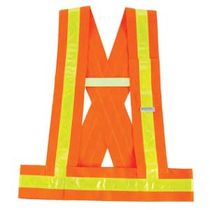 GLoWEAR XL/2XL Orange Hi-Vis Type O Class 1 Breakaway Sash