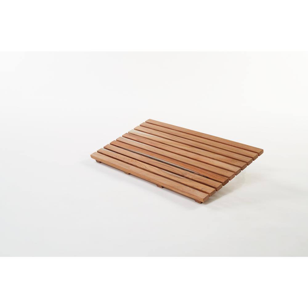 Gala Teak 24" x 14" Eco-Friendly Bath Mat