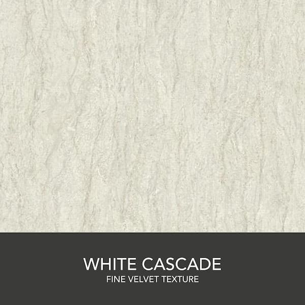 st tail  ナイデッカー CASCADE W WHITE 23 Hampton Bay 6 ft. Straight Laminate Countertop in Textured