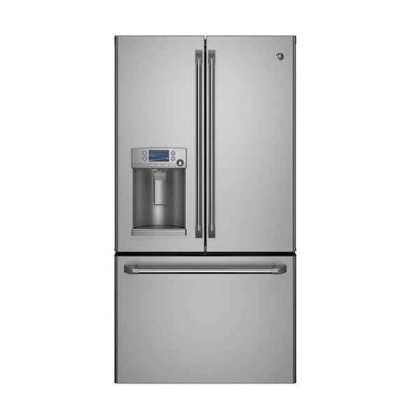 Cafe 22.2 cu. ft. French Door Refrigerator in Stainless Steel, Counter Depth